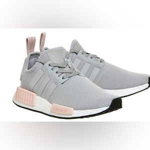 Adidas NMD R1 Grey and Pink size 8.